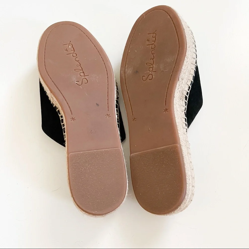 Splendid Franci Espadrille Slide Suede Sandal
